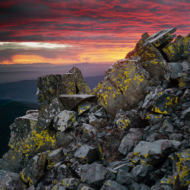 Oregon Desert and Cascade Mountains